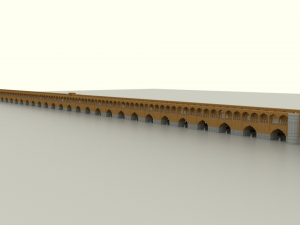 Sio se pol bridge 3D Model