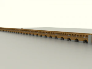 Sio se pol bridge 3D Model