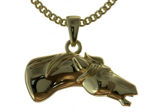 Pendant horse Model 3D