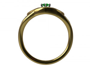 Ring one stone 3Dモデル