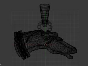 Pendant horse stones 3D Model