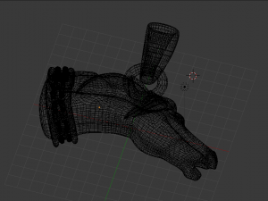 Pendant horse stones 3D Model