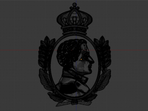 Ornament napolen 3Dモデル