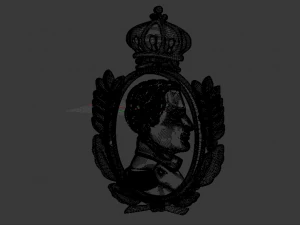 Ornament napolen 3D Model