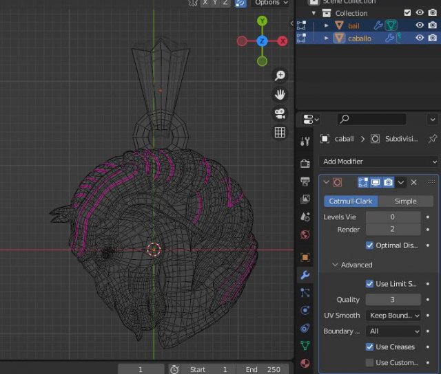 Pendant Horse V2 Model do druku 3D .c4d .max .obj .3ds .fbx .stl .blend 