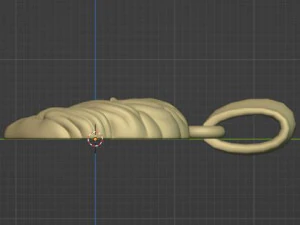 Pendant Horse V2 3D Print Model