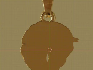 Pendant Horse V2 3D Print Model