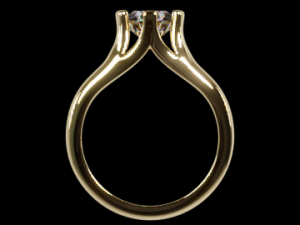 Ring One Stone RD750MM 3D Druckmodell
