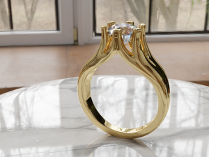 Ring One Stone RD750MM 3D Druckmodell