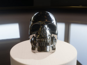 Ring Skull SZ900 3D Print Model