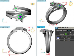 Ring Star SZ 650 3D Print Model