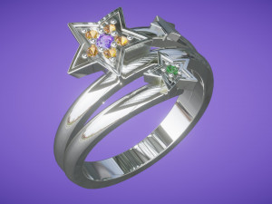 Ring Star SZ 650 3D Print Model