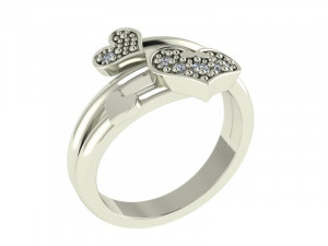 Ring Heart SZ 650 3D Baskı Modeli