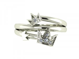 Ring Crown SZ 650 3D Print Model