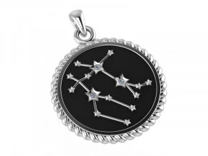 Pendant Geminis 3D Print Model