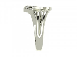 Ring Crown Mix SZ 650 3D 프린트 모델