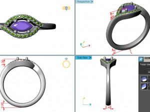 Ring Eye MQ 3D Print Model