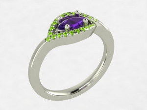 Ring Eye MQ 3D Print Model