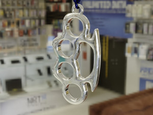 Knuckles Amulet 3D Print Model