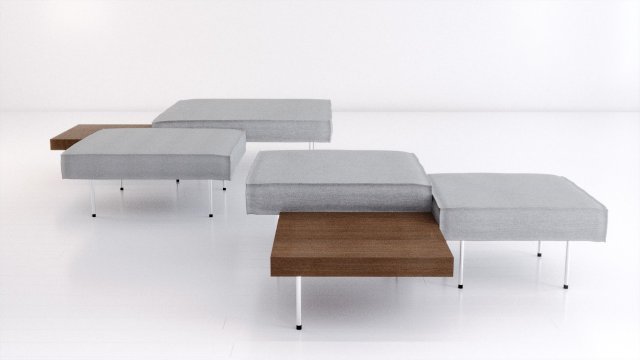 upland by living divani Modelo 3D .c4d .max .obj .3ds .fbx .stl .blend 
