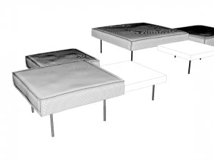 upland by living divani 3D Model