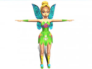 Tinker Bell 3D Model in Cartoon 418860 | 3DExport
