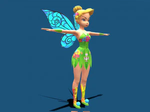 Tinker Bell 3D Model