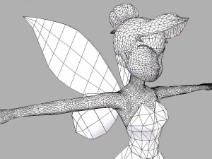 Tinker Bell 3D Model