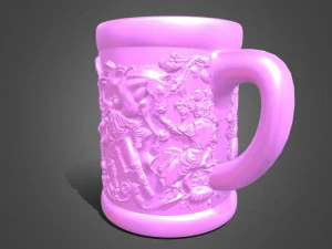 Mug Ddesign1 3D Model