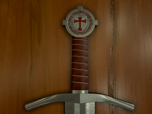 accolade sword of the knights templar 3D Model