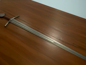 accolade sword of the knights templar 3D Model