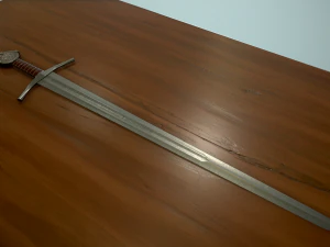 accolade sword of the knights templar 3D Model