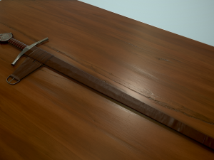 accolade sword of the knights templar 3D Model