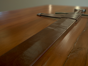 accolade sword of the knights templar 3D Model