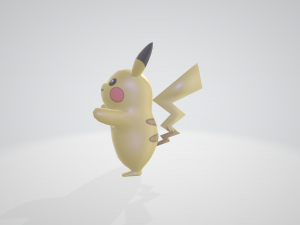pikachu 3D 모델