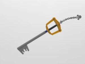 - key sword 1 2 3D Model
