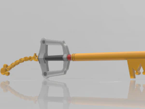 - key sword 1 2 3D Model