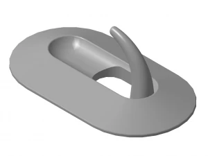 towelhookstl 3D Print Model