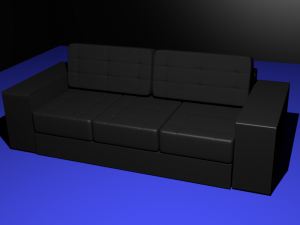sofa Modèle 3D