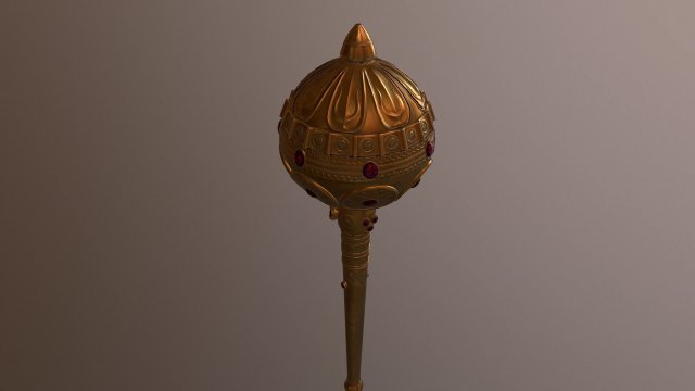 mace 3D Model .c4d .max .obj .3ds .fbx .stl .blend 