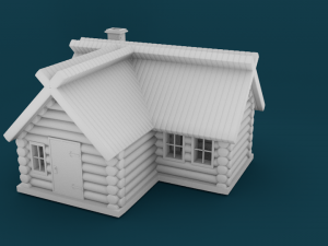 hut 3D Model