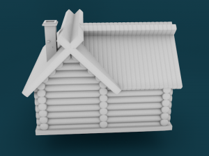 hut Modello 3D