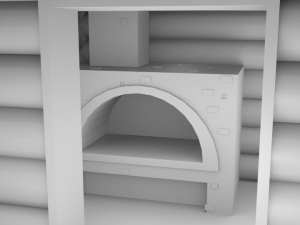 hut Modello 3D