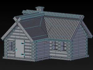 hut 3D Model
