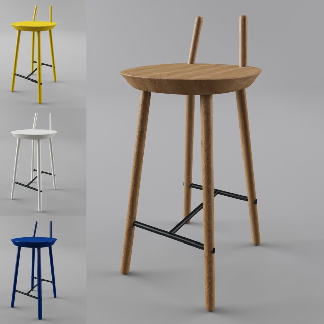 stools-001 Modelo 3D .c4d .max .obj .3ds .fbx .stl .blend 