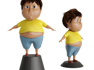 Kinderskulpturen 01 3D Modell