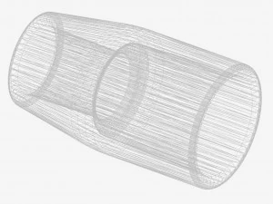 wet-dry vac reducer fitting 3D Print Model