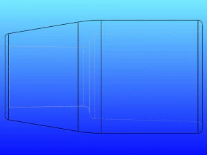 wet-dry vac reducer fitting 3D Print Model