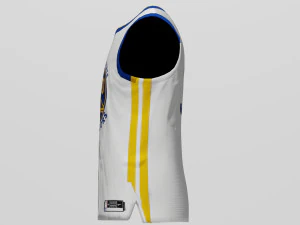 Jersey Golden State Warriors 3D Model
