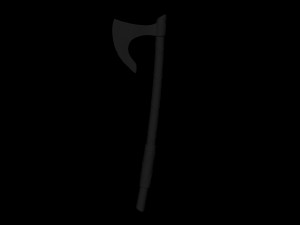 axe 3D 모델